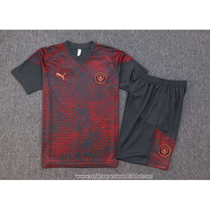 Fato de Treino
 Manchester City 2023-2024 Manga Curta
 Vermelho
 - Calcas Curta
